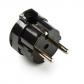 Clavija 4,8mm TT Lat.16A-250V Negro