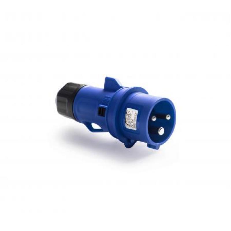 Clavija aerea 2P+T 16A 220-240V IP54