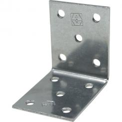 CONECTOR ANGULAR 50 X 40 X 2 MM / ACERO INOX A2 / 1 UD.