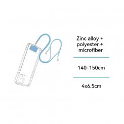 Cordon para movil con tarjeta- AZUL