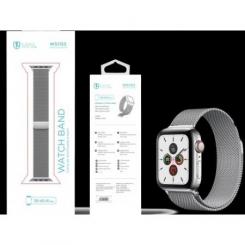 Correa de reloj de Metal PLATA 38/40/41mm Apple Milano