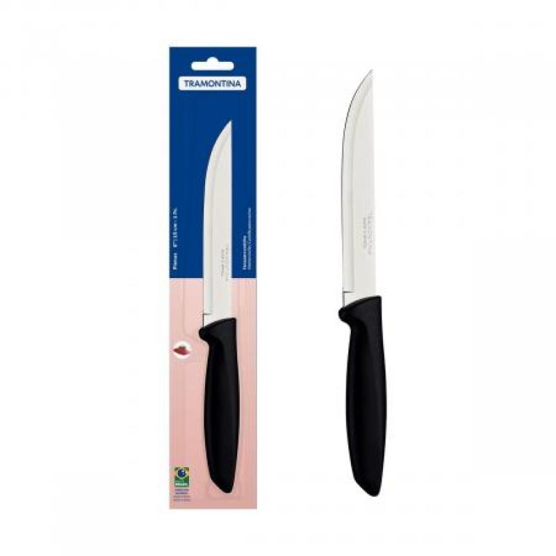 CUCHILLO COCINA 15,5CM - PLENUS NEGRO