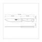 CUCHILLO PARA COCINA 15.5CM - POLYWOOD CASTAÑO