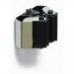 Cuelga escobas con rodillos. Adhes. y tornillos / Acero inox. Blister 1 ud.