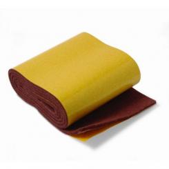 Deslizadores Fieltro. Rollo 85 mm x 100 cm / Marron. Blister 1 rollo