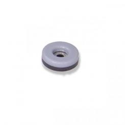Deslizadores para muebles Ø 22 mm. Adhes+tornillo / Gris. 50ud Granel
