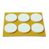 Deslizadores Ø 30 mm. Blanco