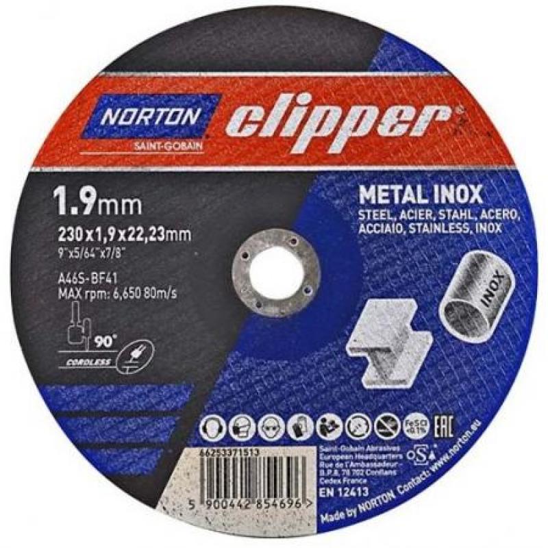 DISCO CORTE 230x1.9 Metal Inox