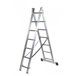 ESCALERA TRANSFORMABLE 2 TRAMOS 2X9 PELD. EN