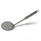 Espumadera de malla. Inox / Ø 10 cm. Etiqueta