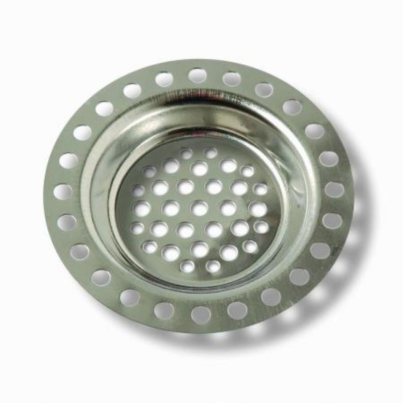 Filtro sumidero grande Ø 72 mm / Acero inox. Blister 1 ud.