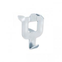 Gancho cuelga cuadros / Blanco. Blister 8 uds.