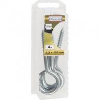 HEMBRILLA TENDERO GAL. 6,2X100MM blister  (4uds)