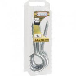 HEMBRILLA TENDERO GAL. 6,2X100MM blister  (4uds)