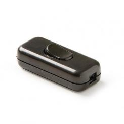 Interruptor de paso 2A-250V negro