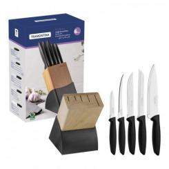 Juego Cuchillos Tramontina Plenus Negro 6 pzs