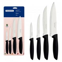 JUEGO DE CUCHILLOS 4 PZAS. PLENUS NEGRO