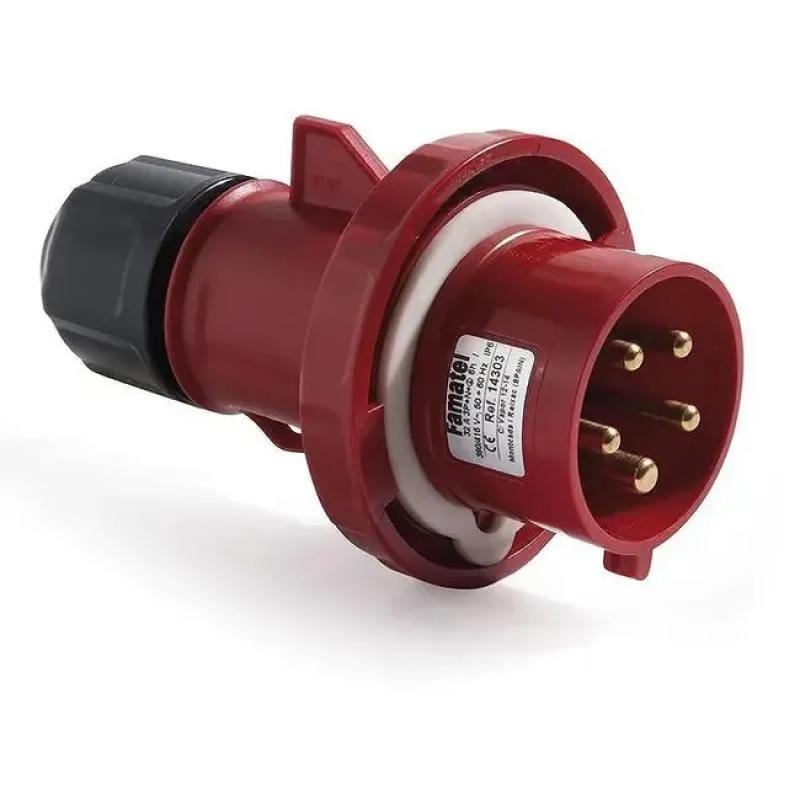 Clavija aerea 3P+T 16A 400V IP67