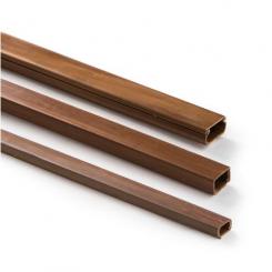 Minicanal 10x15 madera adhesiva 2 m.