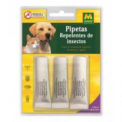 PIPETAS REPELENTE DE INSECTOS 3 ud