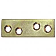 PLACA CONEXION AMARILLA ZN 170X30MM