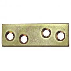 PLACA CONEXION GALVANIZADO ZN 50X15MM
