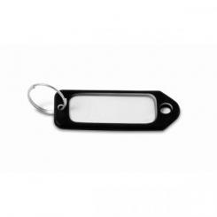 Portaetiquetas plastico / Negro. Bolsa 50 uds.