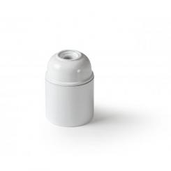 Portalámparas liso E-27 Blanco