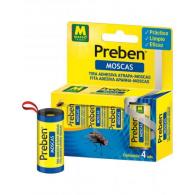 PREBEN 4 TIRAS ATRAPA MOSCAS CONSUMO