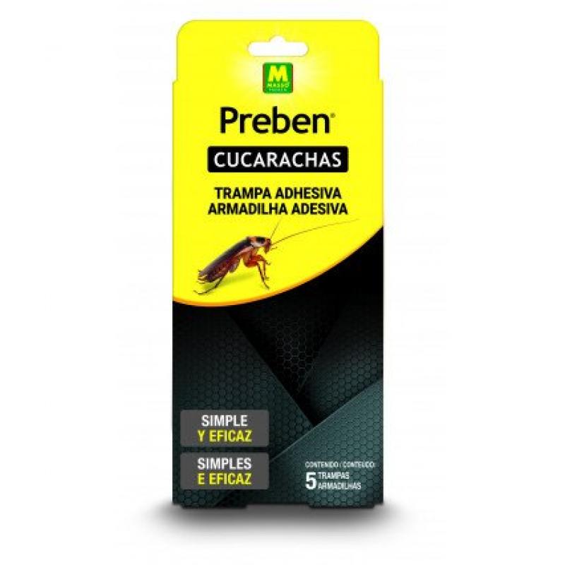 PREBEN TRAMPA ADHESIVA CUCARACHAS 2 ud