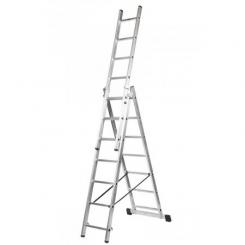 ESCALERA TRANSFORMABLE 3 TRAMOS 3X11 PELD. E