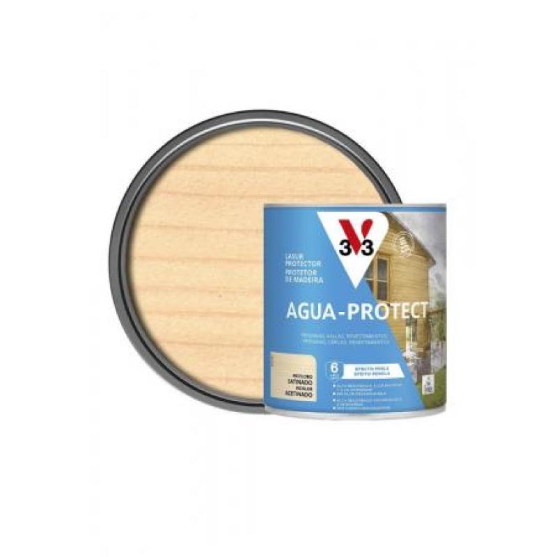 PROTECTOR DECORATIVO DE LA MADERA - AGUA PROTECT PALISANDRO 0,75L