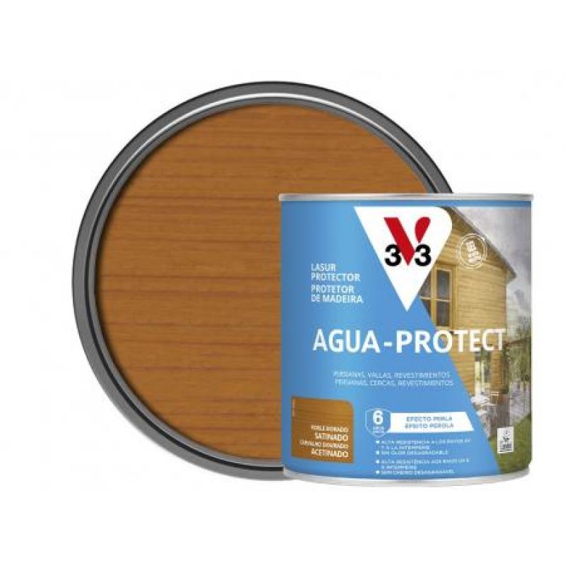 PROTECTOR DECORATIVO DE LA MADERA - AGUA PROTECT ROBLE DORADO 0,75L