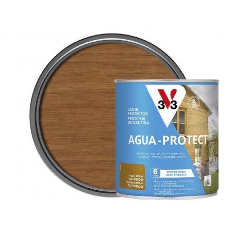 PROTECTOR DECORATIVO DE LA MADERA - AGUA PROTECT ROBLE MEDIO 0,75L