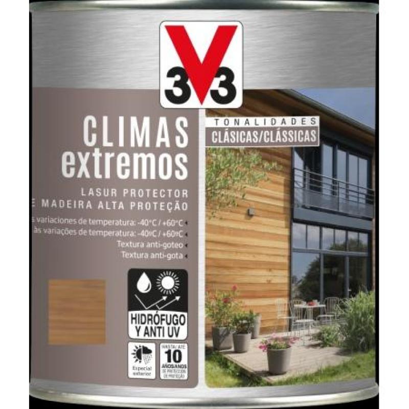 PROTECTOR DECORATIVO DE LA MADERA CLIMAS EXTREMOS ROBLE MEDIO 2,5L
