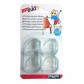 Protege Esquinas de Silicona. Adhesivo / Transparente. Blister 4 uds.