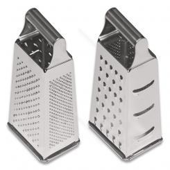 Rallador 4 lados. Inox. 21 cm