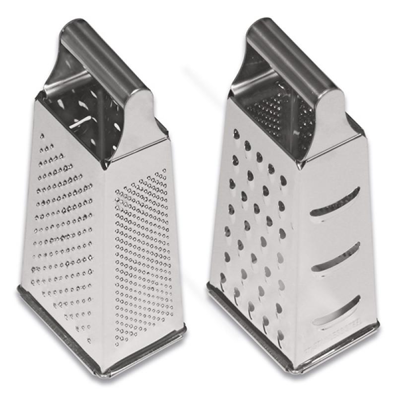 Rallador 4 lados. Inox. 21 cm