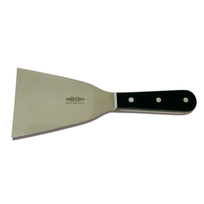 Rasqueta Plancha Inox. Mango POM