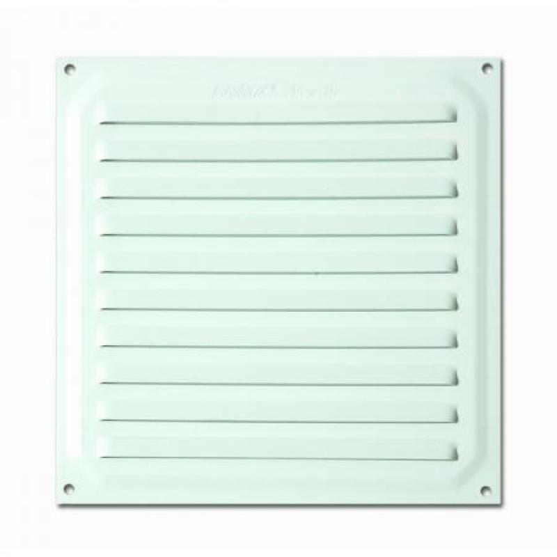 Rejilla 15x15 cm. Adhesiva / Lacado Blanco. Granel