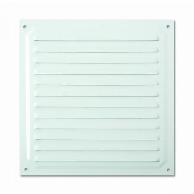 Rejilla 20x20 cm. Adhesiva / Lacado Blanco. Granel