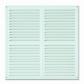 Rejilla 30x30 cm / Lacado Blanco. Granel