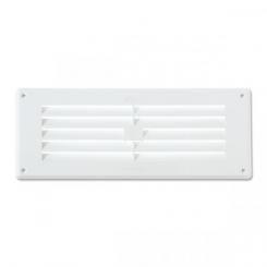 Rejilla Horizontal pequeña. 10,5x27 cm. Blanco