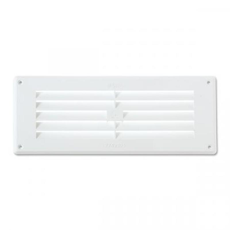 Rejilla Horizontal pequeña. 10,5x27 cm. Blanco