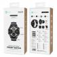 Reloj inteligente MActivePro APP Pantalla redonda de 1,43 pulgadas Correa de 22 mm Color negro CE