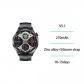 Reloj inteligente MActivePro APP Pantalla redonda de 1,43 pulgadas Correa de 22 mm Color negro CE