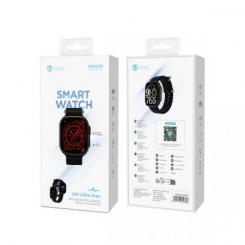 Reloj inteligente Ultra max Hryﬁne APP BT8918C 32M RAM 2,01 pulgadas Dial 49mm negro CE