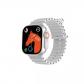Reloj Inteligente Ultra max Hryﬁne APP BT8918C 32M RAM 2,01 pulgadas Dial 49mm plata C
