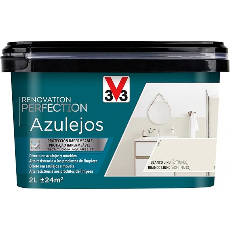 RENO PERFECTION AZULEJOS 2L  BLANCO LINO