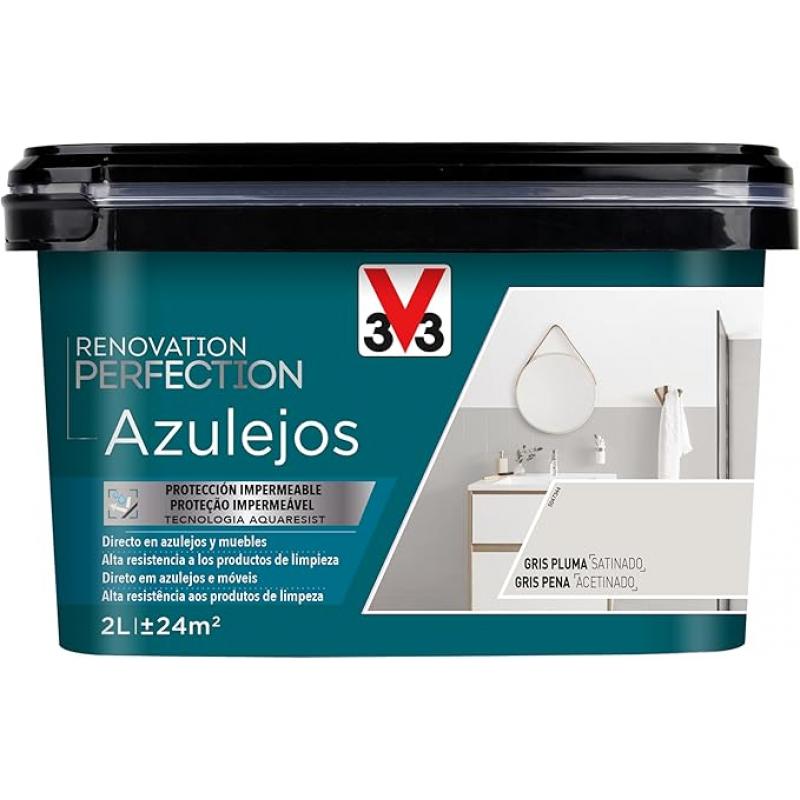 RENO PERFECTION AZULEJOS 2L  GRIS PLUMA